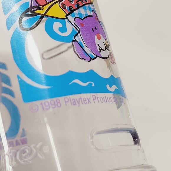 Vtg PLAYTEX Drop-In ORIGINAL NURSER Bottles Holder 8 4 oz RARE With Nipple 1998 - Picture 7 of 9